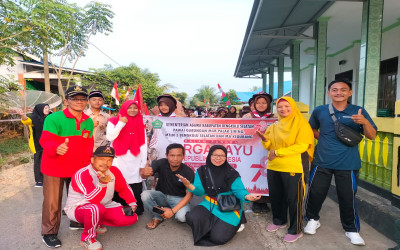 Dalam rangka memeriahkan HUT Republik Indonesia ke 78, MTsN 3 Bengkulu Selatan laksanakan pawai gabungan bersama MIM Palak Siring dan MA Kedurang